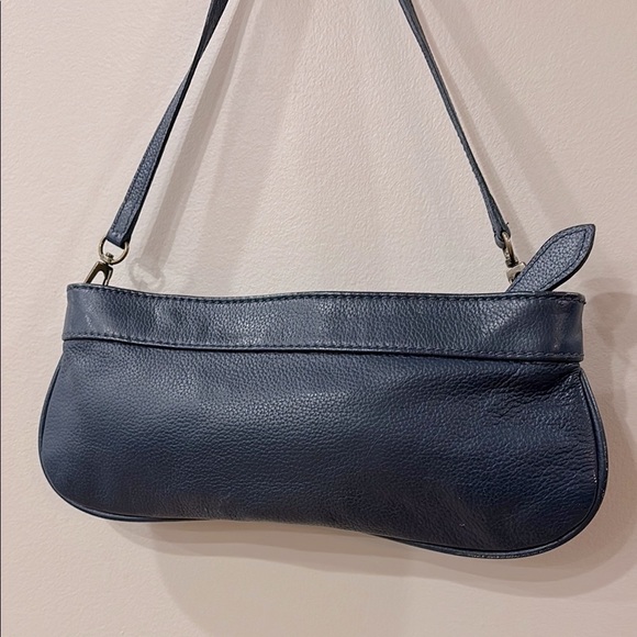 Wilson’s Leather Navy Blue Shoulder Bag - Picture 3 of 5